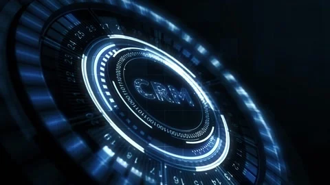 Business, Technology, Internet and network concept. CRM Customer Relationship Stock Footage 144358981
