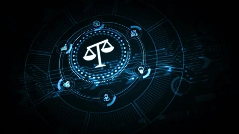 Business, Technology, Internet and network concept. Labor Law Lawyer Legal. Vídeo Stock 145784258