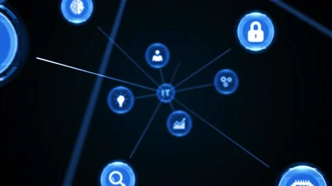 Business, Technology, Internet and network concept. IT technology. Stock Footage 146355125