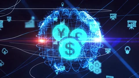 Business, Technology, Internet and network concept. ICO Initial Coin Offering Stock-Footage 147542117