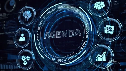 Business, Technology, Internet and network concept. Businessman with agenda w Видео 149755112