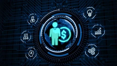 Business, Technology, Internet and network concept.  Start-up funding crowdfu Stock-Footage 150270919