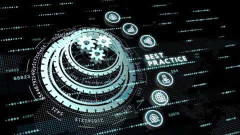 Business, Technology, Internet and network concept. BEST PRACTICE successful  Видео 150645550