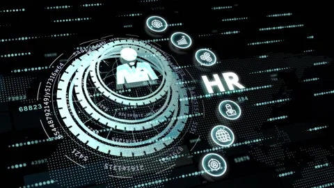 Business, Technology, Internet and network concept. Human Resources HR manage Stock Footage 150645698