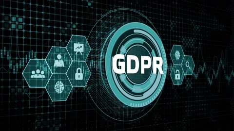 Business, Technology, Internet and network concept. GDPR General Data Protect Stock-Footage 151561730