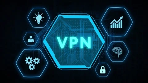 Business, Technology, Internet and network concept. VPN network security inte 库存影片 162409571