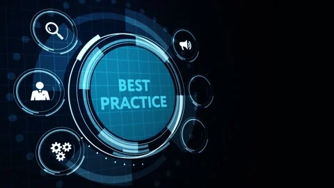 Business, Technology, Internet and network concept. BEST PRACTICE successful  動画素材 164326670