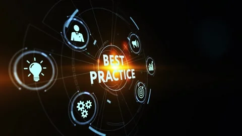 Business, Technology, Internet and network concept. BEST PRACTICE successful  Stock Footage 190262191