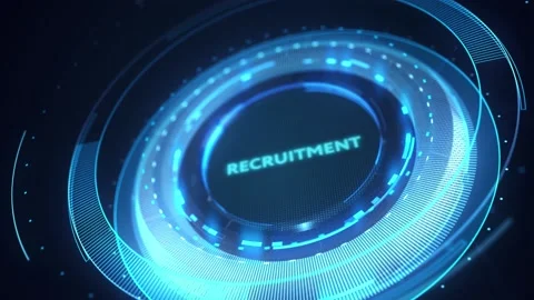 Business, Technology, Internet and network concept. Recruitment career employ Видео 195281916