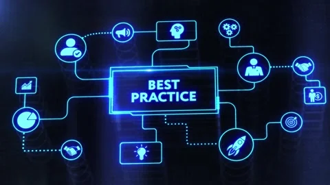 Business, Technology, Internet and network concept. BEST PRACTICE successful  库存影片 197099126