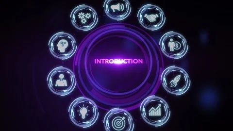 Business, technology, internet and network concept. Virtual screen of the fut Stock Footage 198708707