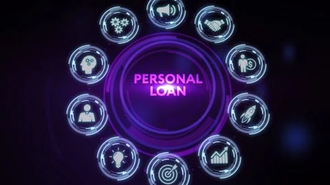 Business, Technology, Internet and network concept. Loan personal finance. Vidéo 198708739
