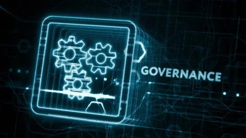 Business, Technology, Internet and network concept. GOVERNANCE  successful .. Stock Footage 233831987