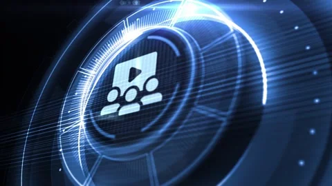 Business, Technology, Internet and network concept. Webinar e-learning. Tra.. 動画素材 233832522