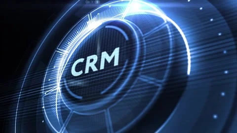 Business, Technology, Internet and network concept. CRM Customer Relationsh.. Vídeo Stock 233832628