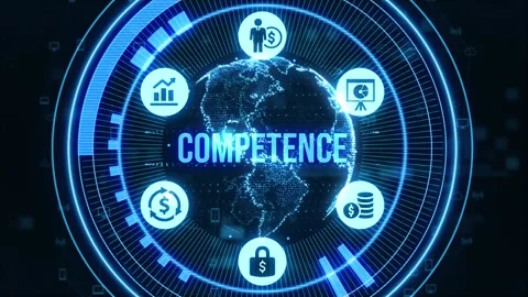 Business, Technology, Internet and network concept. Competence Skill Person.. Stock-Footage 237622453