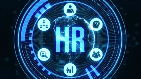 Business, Technology, Internet and network concept. Human Resources HR mana.. Stock Footage 237622734