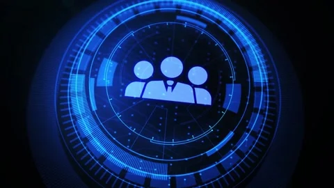 Business, Technology, Internet and network concept. Job Search human resour.. Stock Footage 237737984