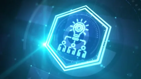 Business, Technology, Internet and network concept. Human Resources HR mana.. Stock-Footage 243343181