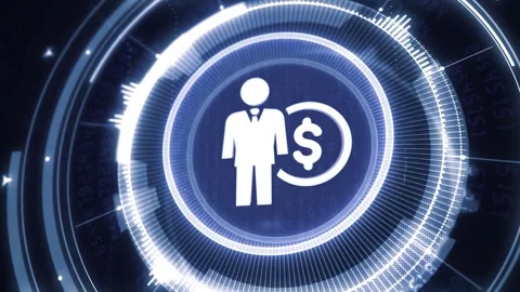 Business, Technology, Internet and network concept. Human Resources HR mana.. Stock Footage 255487180
