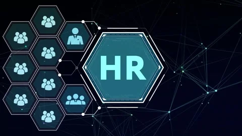 Business, Technology, Internet and network concept. Human Resources HR mana.. Stock Footage 280964788