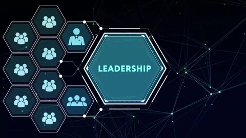 Business, Technology, Internet and network concept. Leadership business man.. Stock Footage 280964792
