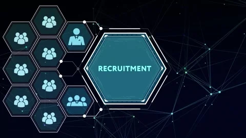 Business, Technology, Internet and network concept. Recruitment career empl.. Stock Footage 280964813