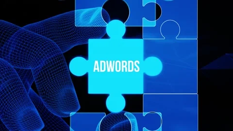 Business, Technology, Internet and network concept. AdWords. Видео 280975214