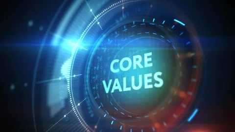 Business, Technology, Internet and network concept. Core values responsibil.. Stock Footage 309360265