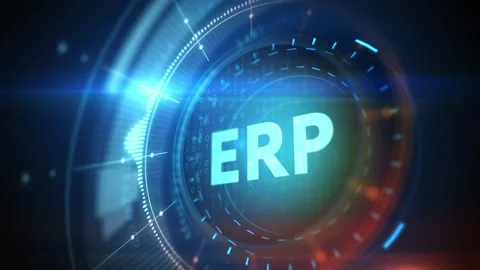 Business, Technology, Internet and network concept. Enterprise resource pla.. Video stock 309360285