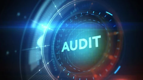Business, Technology, Internet and network concept. Audit business and fina.. Stock Footage 309360324