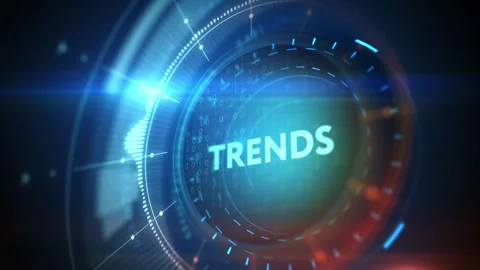 Business, Technology, Internet and network concept. Recent and latest trend.. Stock Footage 309360339