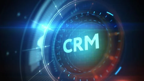 Business, Technology, Internet and network concept. CRM Customer Relationsh.. Stock Footage 309360729