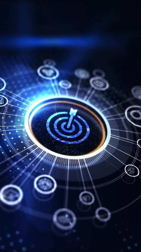Business, Technology, Internet and network concept. Virtual screen of the f.. Stock Footage 309366952