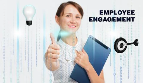 Business, Technology, Internet and network concept. Young businessman working Foto stock
