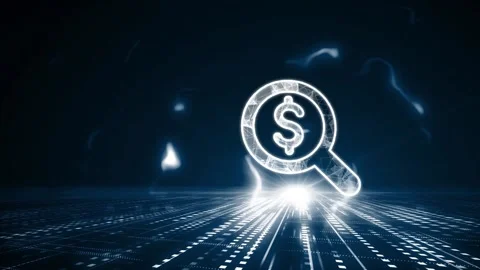 Business, technology, internet and networking concept. Dollar Currency Busine Stock Footage 143702685