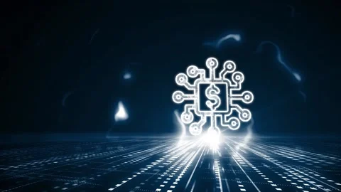 Business, technology, internet and networking concept. Dollar Currency Busine Видео 143702976