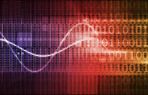 Business Technology Network Stock Illustration