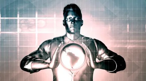 Business Technology Solutions Illustrazione stock