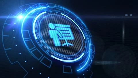 Business, Technology,Internet and network concept. E-learning Education Int.. Stock Footage 233663633