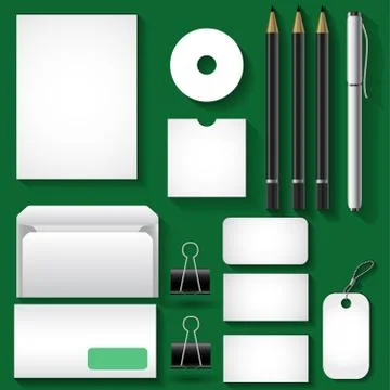 Business template Stock Illustration