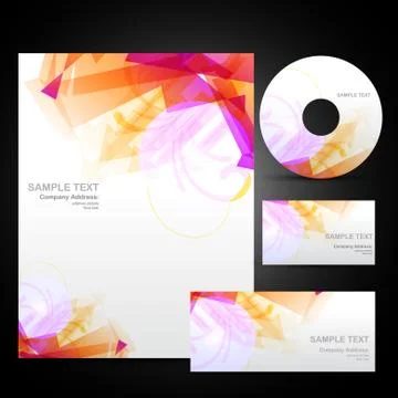 Business templates Stock Illustration