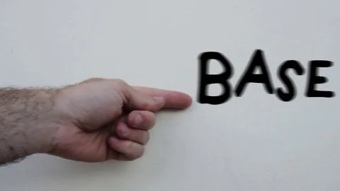 Business terms BASE RATE Stock Footage 76184980