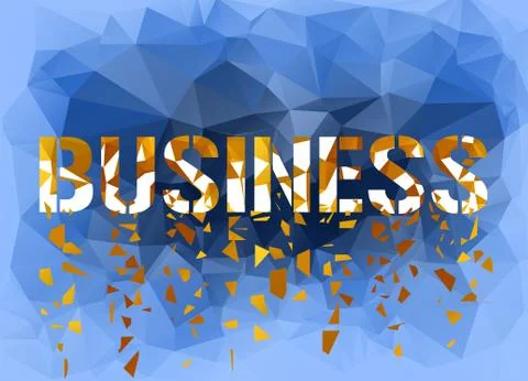 Business themed background Stock Illustration