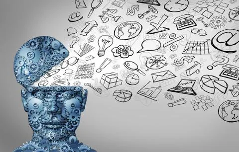 Business thinking Stock Illustration