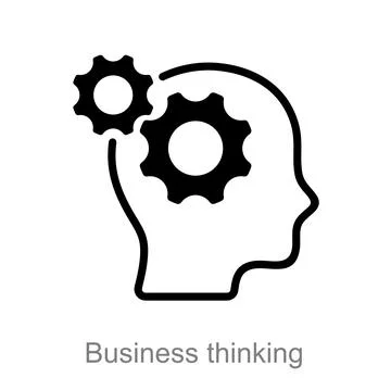 Business thinking Stock Illustration