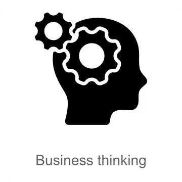 Business Thinking Stock Illustration
