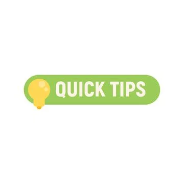 Business tip icon flat vector. Advice idea Stock Illustration