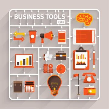 Business Tools Stock Illustration