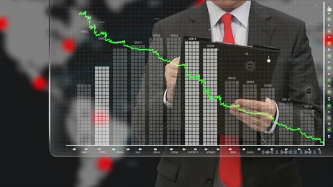 Business Touch Screen 動画素材 200165163